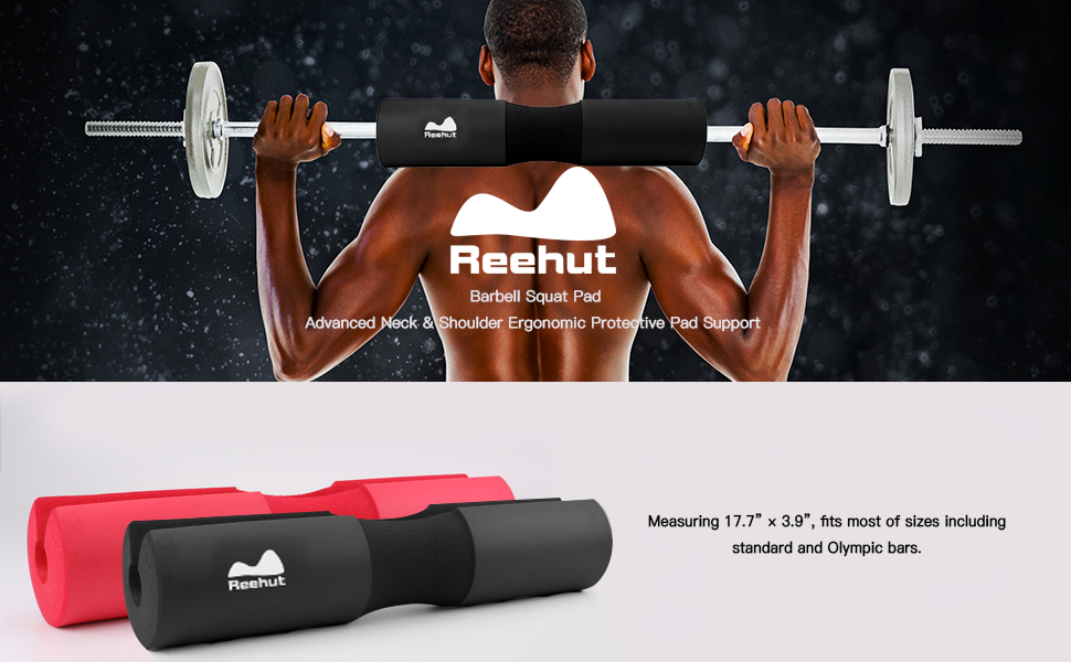REEHUT Barbell Squat Pad Advanced Neck & Shoulder Ergonomic