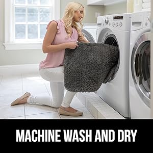machine wash and dry