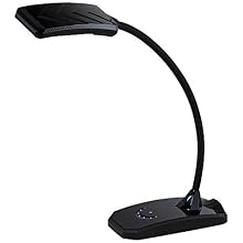 Ricky Black LED Desk Lamp with USB Port