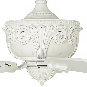 44" Casa Deville Rustic Shabby Chic Country Cottage Ceiling Fan Vintage