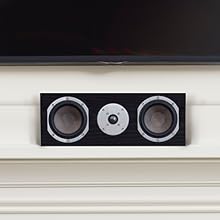 Story Home Speaker on Fireplace Mantel