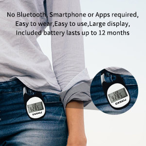 Large, Clear Screen for Easy Readability & Super Durable Replaceable Battery