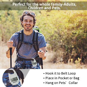 Easy to Clip, Portable & Lightweight