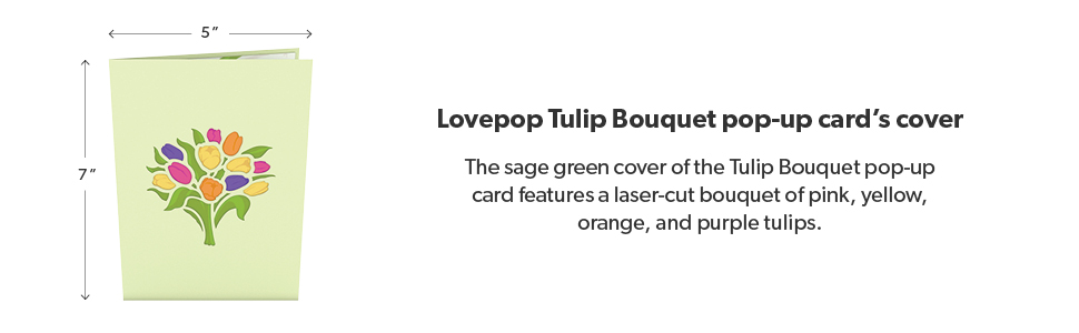 bouquet card, bouquet pop up card