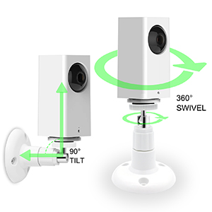 Amazon.com : FastSnail Wyze Cam Pan Wall Mount, Adjustable