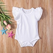 baby girl onesies white plain