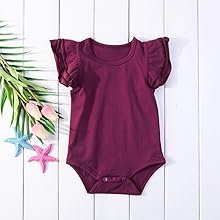 baby girl onesies wine red