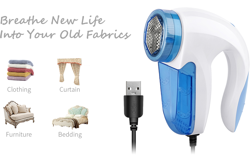 Anwenk Electric Sweater Shaver Lint Shaver Lint Remover USB