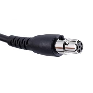 Rugged Radios CC-KEN Kenwood Coil Cord Cable for Handheld Mobile Radios and Headsets Connection