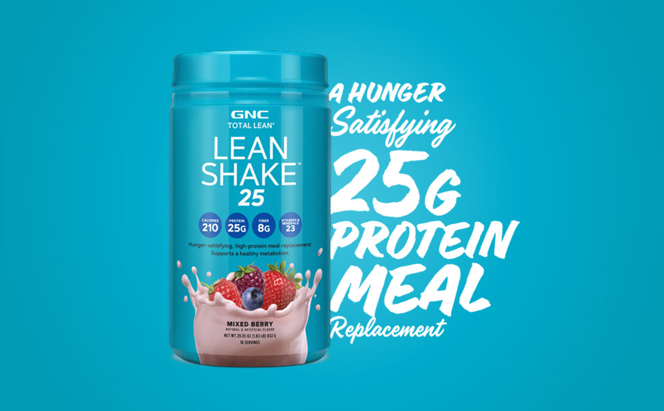 GNC Total Lean Lean Shake 25 Protein Powder High
