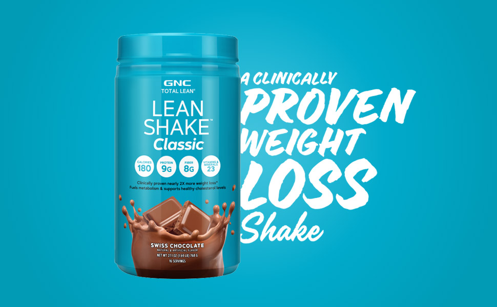 GNC Total Lean Lean Shake Classic Protein Powder Vanilla