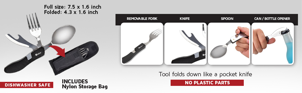 cutlery camping