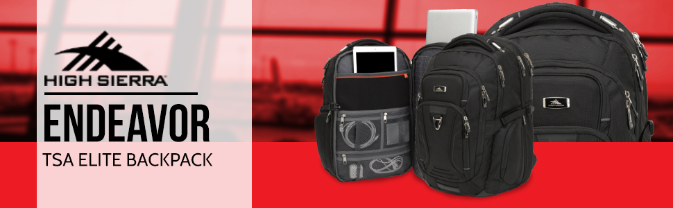 high sierra endeavor tsa elite laptop backpack