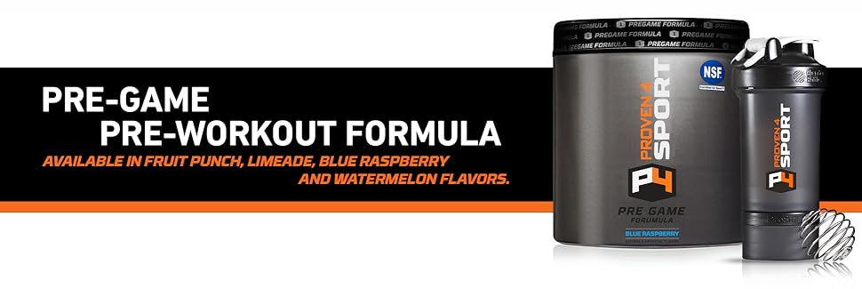Proven4 preworkout for Men and Women with