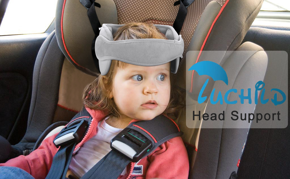 Luchild Head Support Travel Car Seat Stroller Child Head