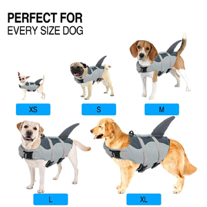 Pet Life Jacket showcases a flotation solution to all water sport activities for dogs.