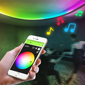 lighting sync with music