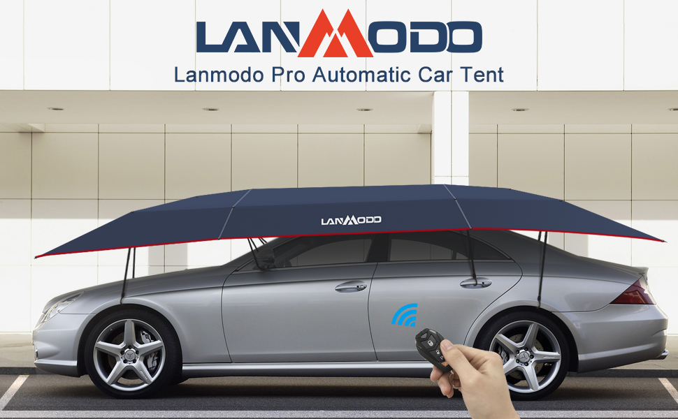 Amazon.com: Lanmodo Pro Four-Season Wireless Car Tent Cover,Automatic