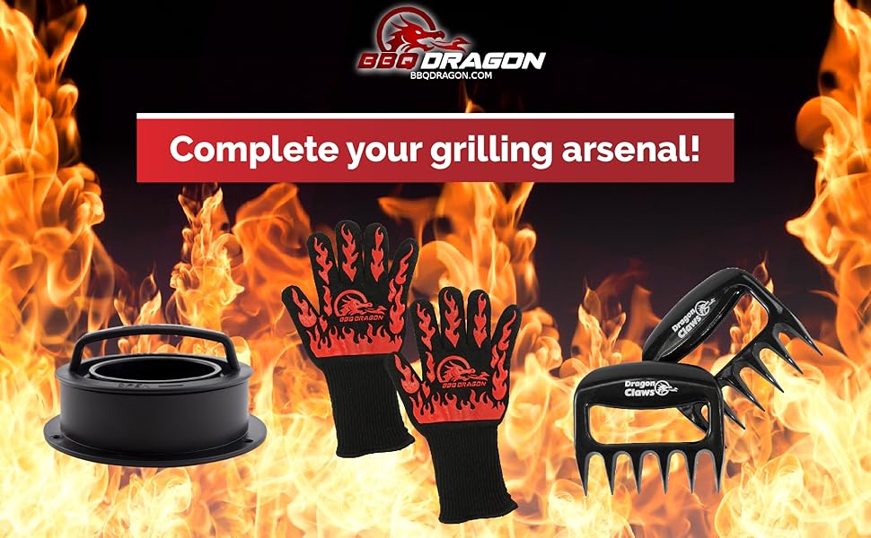 BBQ Dragon Charcoal Starter and Fire Lighter for Barbecue Grills, Fire ...