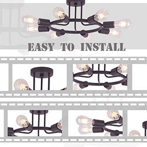 Modern Metal Chandelier Lighting