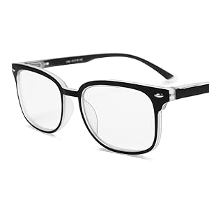 FEISEDY Progressive Multifocal Reading Glasses Blue Light blocking Reader Glasses TR90 Frame Women Men B2497 12 235