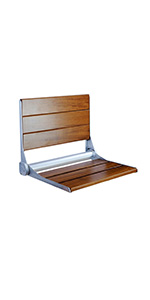 clevr teak shower seat