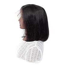 straight lace front wigs human hair wigs bob wig