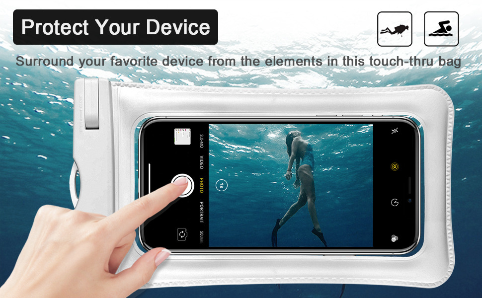 Universal Waterproof Phone Dry Bag Pouch Case for iPhone 12 Pro Max 11 XS XR 6 7 8 SE 2020