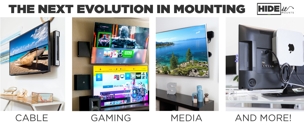 box to cable spectrum install how S Adjustable Small Uni (Black) HIDEit Amazon.com: Device