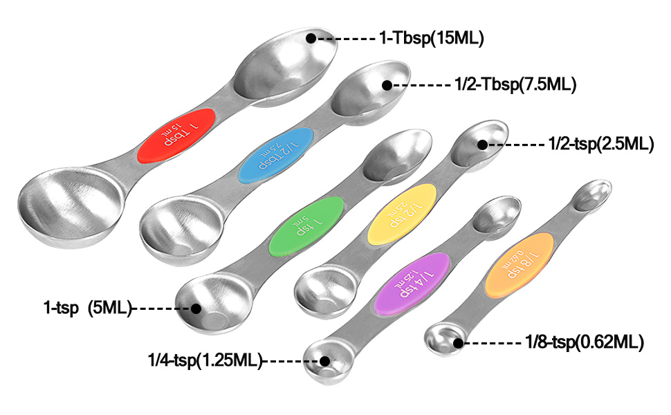 Measuring Spoons, Alotpower Heavy Duty Stainless
