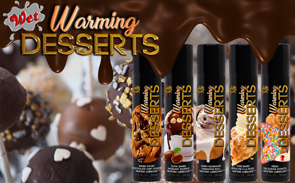 Wet Warming Desserts Homemade Cinnamon Roll Flavored Lube