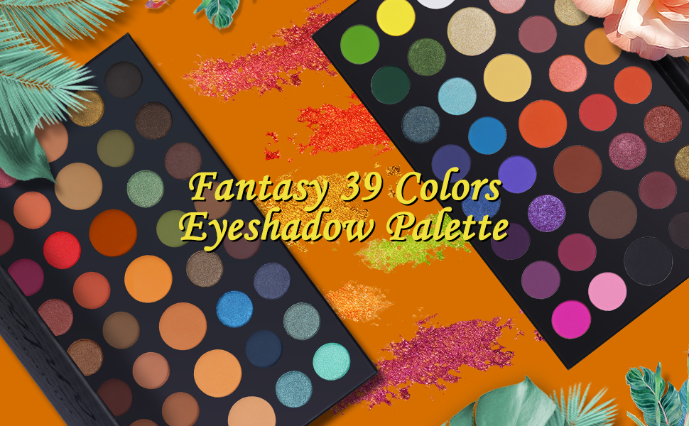 2pcs eyeshadow makeup palette