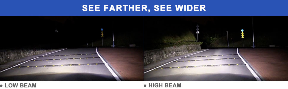 H11 LED headlight bulbs