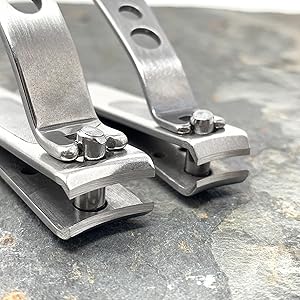 kohm toenail fingernail clipper set wide jaw