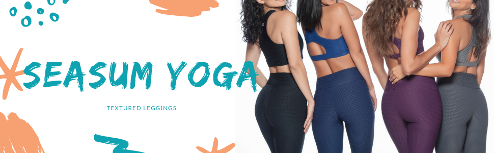 honeycomb textured leggings