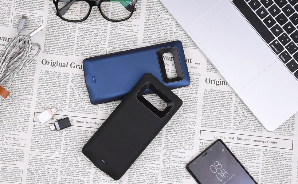 Galaxy Note 8 Battery Case, Note 8 5500mAh External Backup