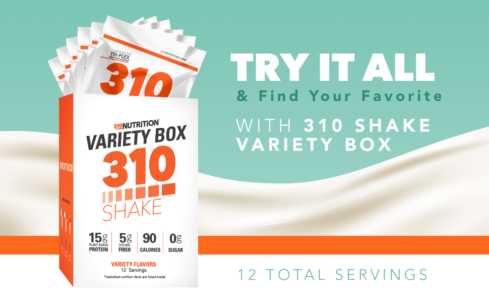 310 Shake Variety Box 12 Individual Servings Find Your