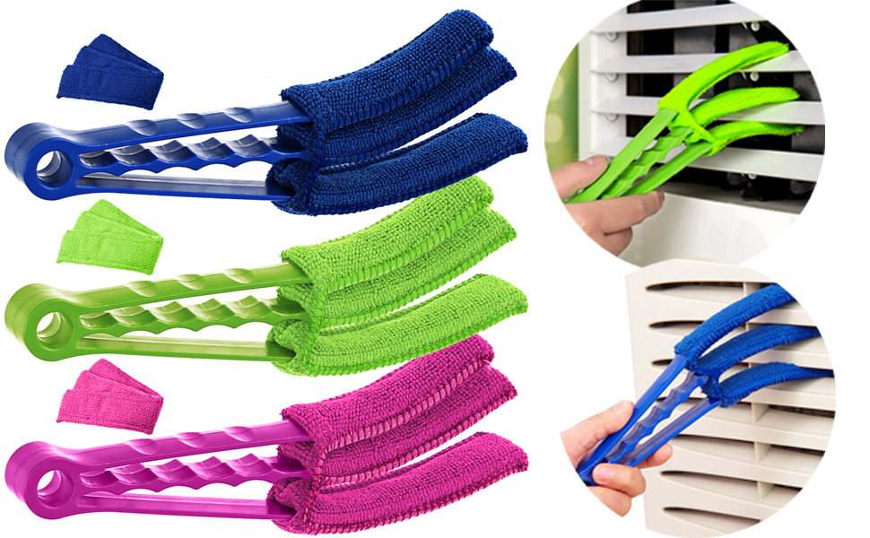 Window Blinds Duster,AIFUDA 3 Pack Brush for Air