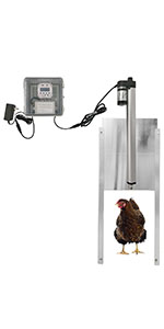 Amazoncom Jvr Automatic Chicken Door Coop Opener Kit Waterproof
