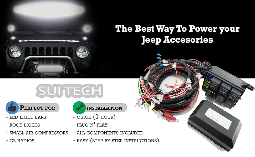 Amazon.com: Relay Control Box for Jeep Wrangler JK