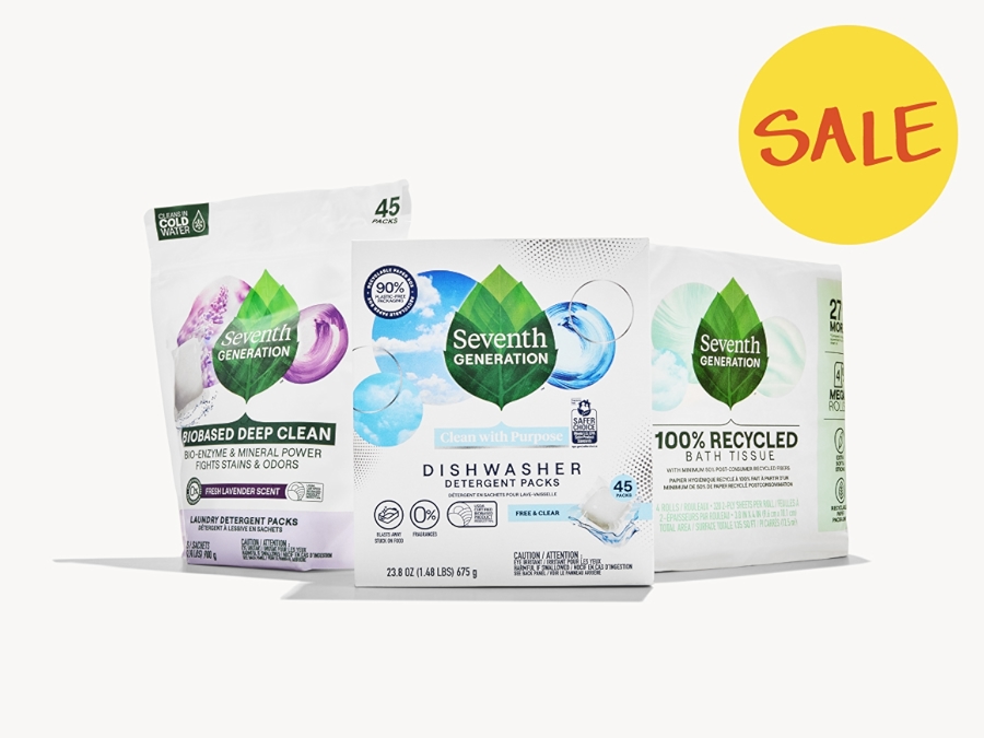 30% off Select Seventh Generation with Prime Through 9/16 