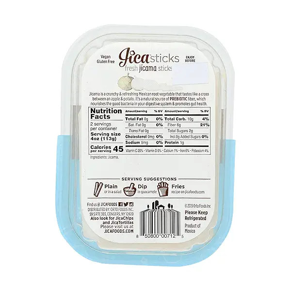 Fresh Jicama Sticks Plain at Whole Foods Market