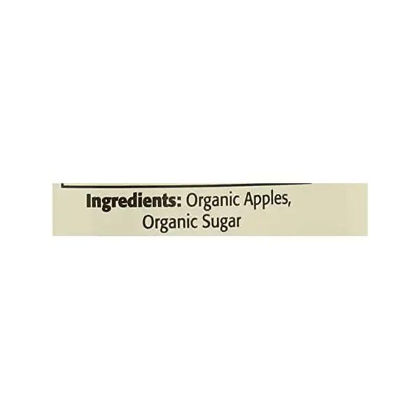 Organic Sweetened Applesauce 4