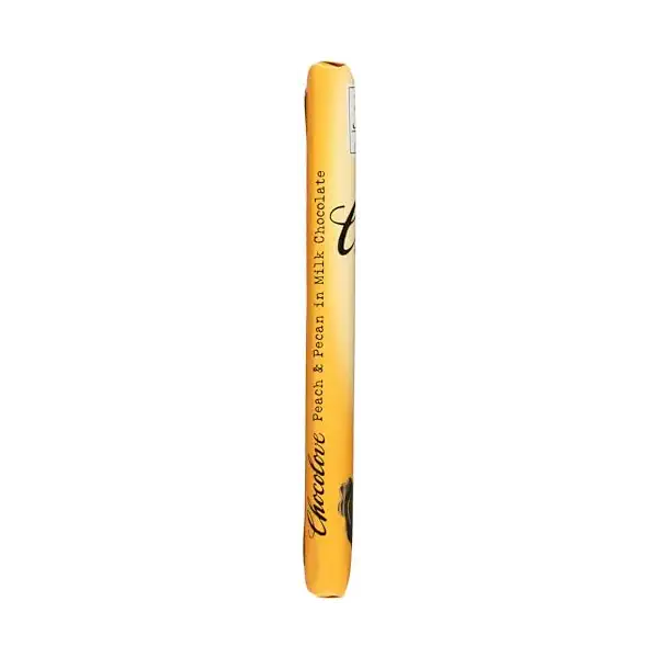 Peach Pecan Milk Chocolate Bar, 3.1 OZ 6