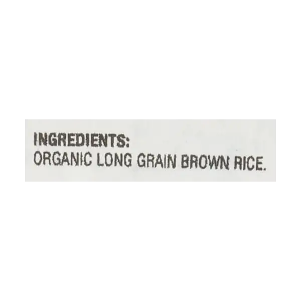 Rice Long Grain Brown Rice 4