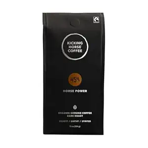 Organic 454 Horse Power Ground Coffee, 284 GR