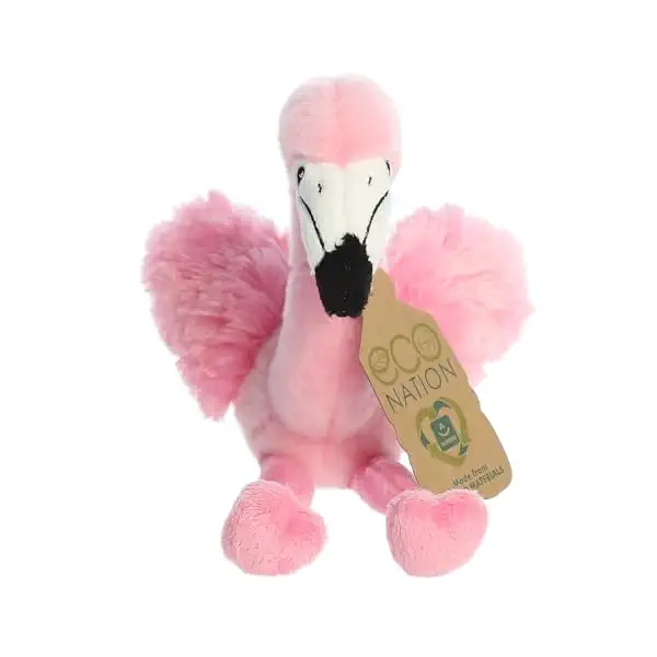 Eco Softies Flamingo Plush, 1 EA 2