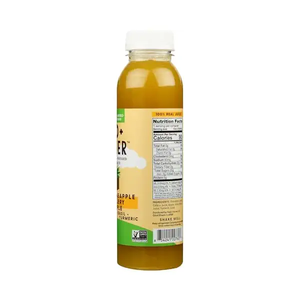 Pineapple Basil Turmeric Juice 7