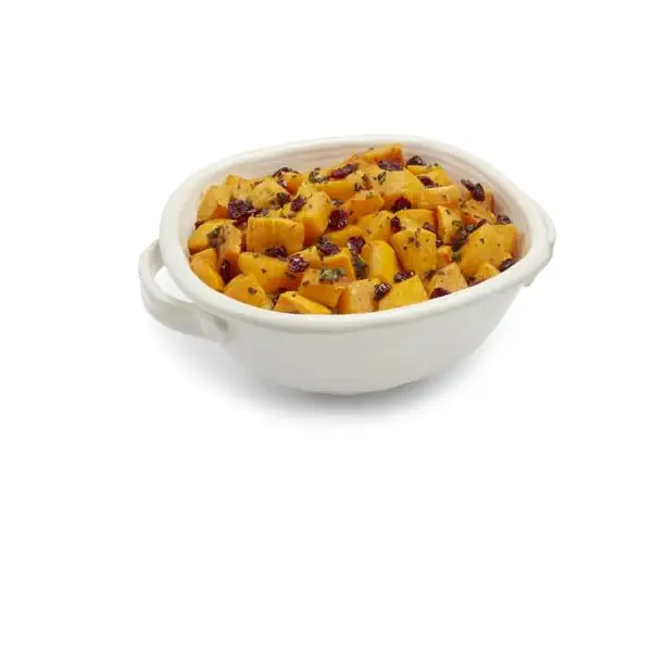 Roasted Butternut Squash with Cranberry & Sage 1