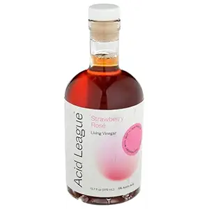 Strawberry Rosé Living Vinegar, 12.7 FZ